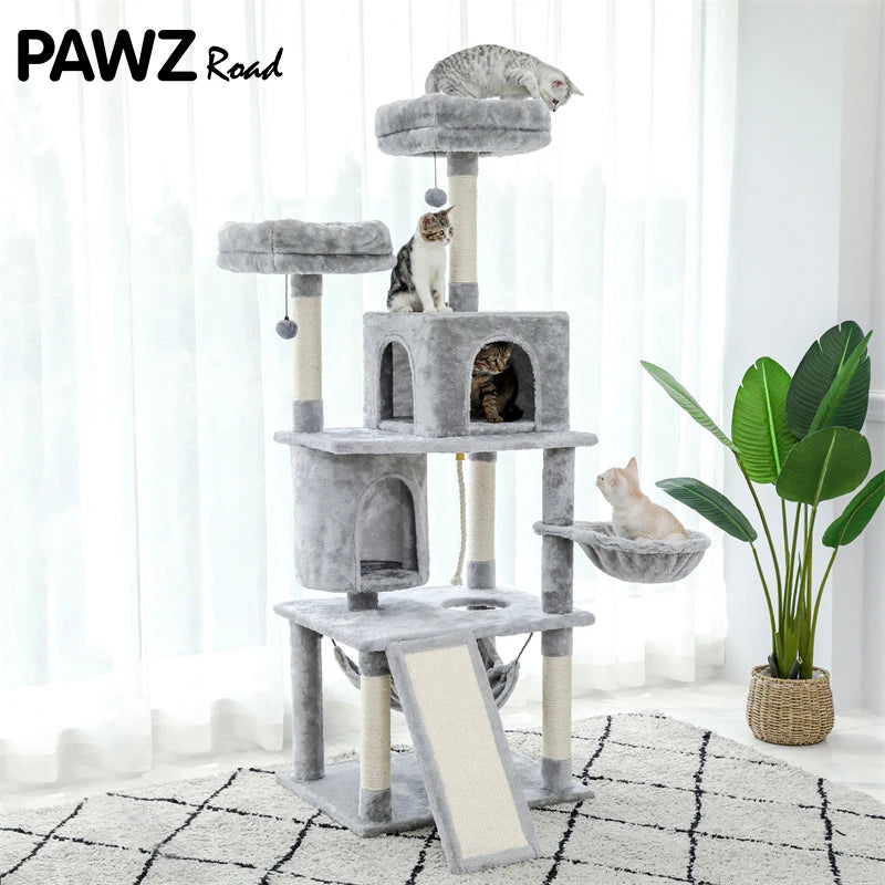 Pawz road Mult-level cat tree house Perch