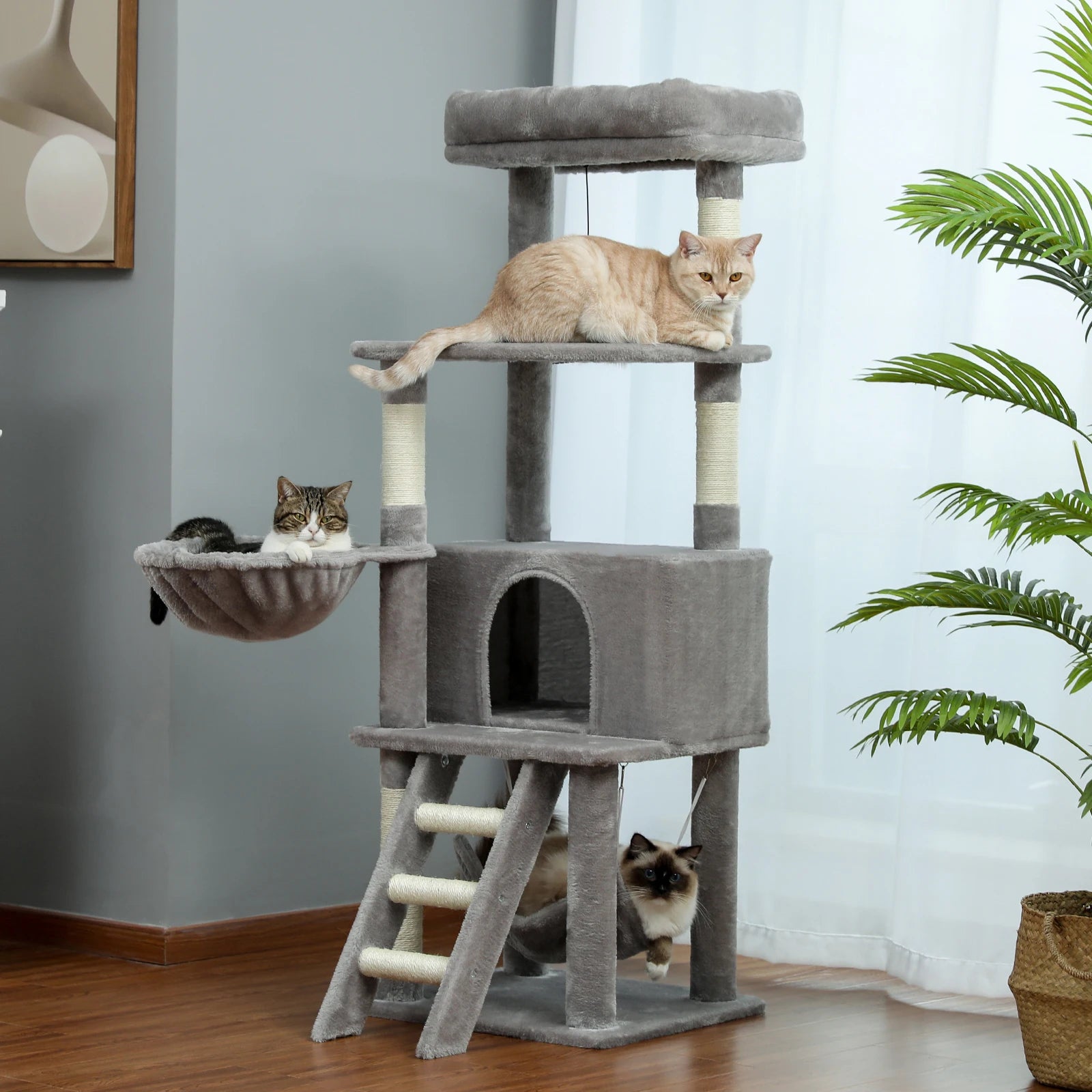 Pawz road Mult-level cat tree house Perch