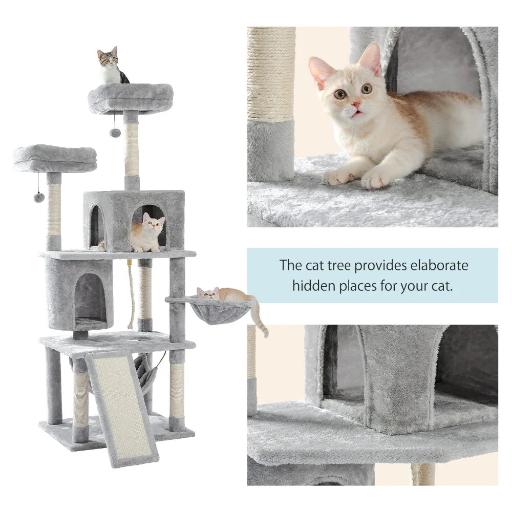 Pawz road Mult-level cat tree house Perch