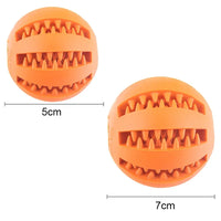 Dog Ball Toys for Small Dogs Interactive Elasticity Puppy Chew Toy