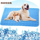 Dog Cooling Summer Pad Mat for Dogs Cat, Ice Gel Bed Mattress Cool Mascotas Cushion Blanket