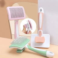 Cat/Dog Comb Stainless Steel Needle Comb Cleaning Brush