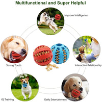 Dog Ball Toys for Small Dogs Interactive Elasticity Puppy Chew Toy