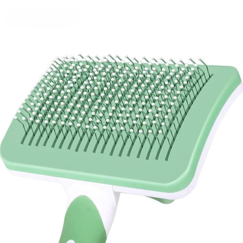 Cat/Dog Comb Stainless Steel Needle Comb Cleaning Brush