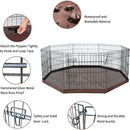 Foldable outdoor Metal Dog Exercise Playpen Gate Fence Dog