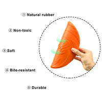 Bite-Resistant Flying Disc Toys For Dog Multifunction Training Toys