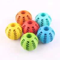 Dog Ball Toys for Small Dogs Interactive Elasticity Puppy Chew Toy