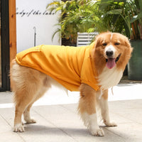 Dogs Hooded Sweatshirt with Pocket Hat Pet Clothes Sweaters Cat Hoodies Coat Winter