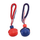 Dog Ball Toy With Rope Interactive Teether with Rope