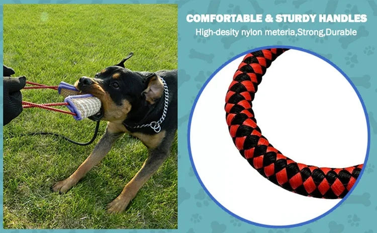 Training dogs arm pillow for defense