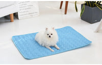 Dog Cooling Summer Pad Mat for Dogs Cat, Ice Gel Bed Mattress Cool Mascotas Cushion Blanket