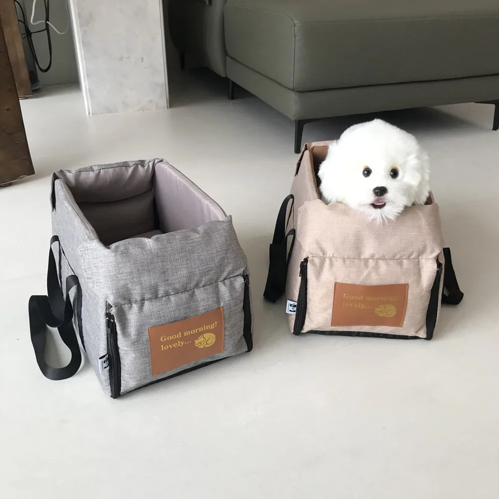 Portable Dog Carrier for Small Dogs Cats Safety Travel Bag