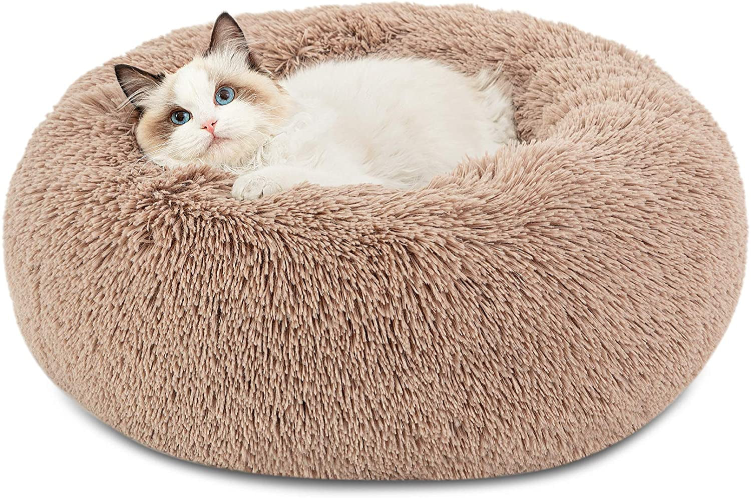 Calming Pet Beds for Indoor Pets Bed Washable 20 Inches