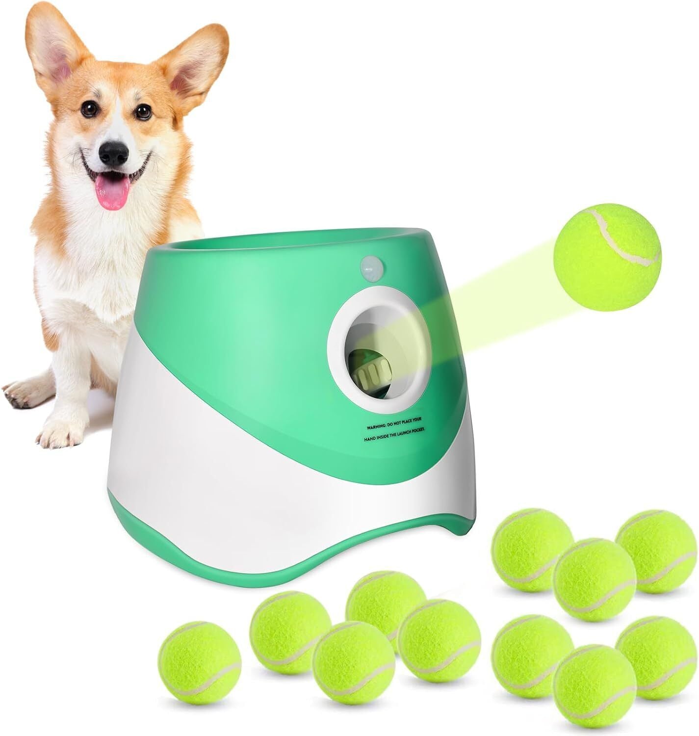 Automatic Ball Launcher Dog Throwing Machines Toy