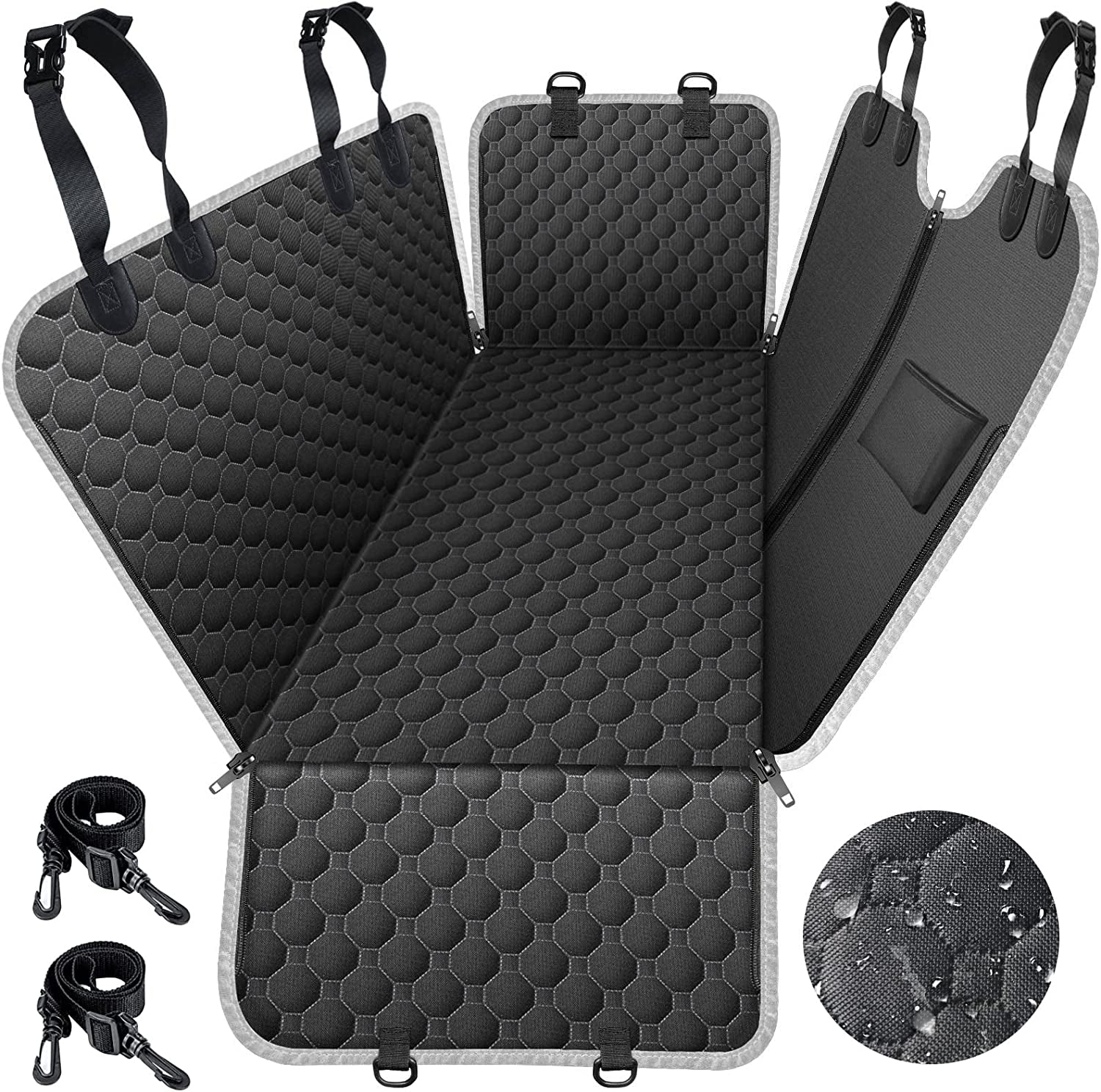 Waterproof rear seat dog protector